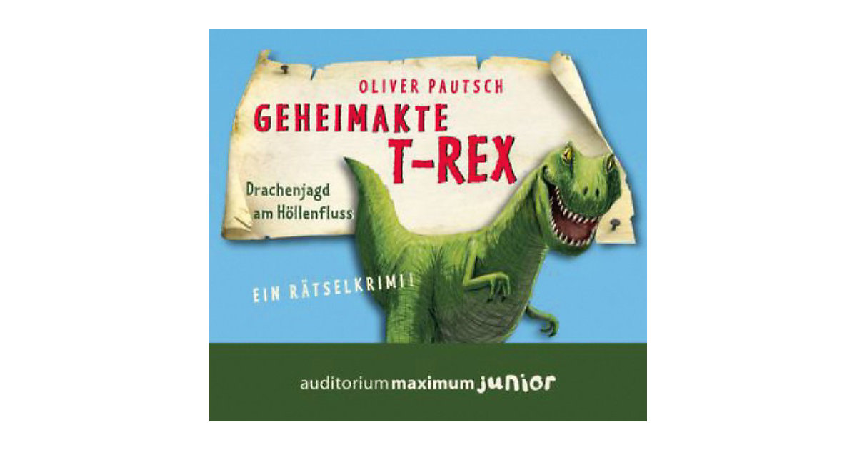 Geheimakte T-Rex, Audio-CD Hörbuch