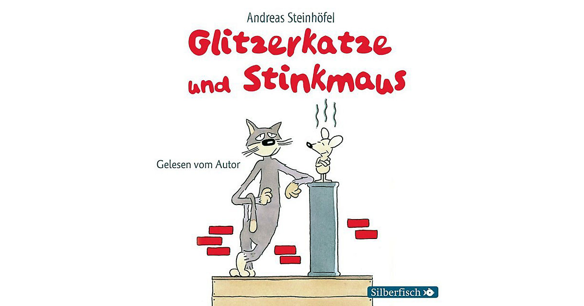 Glitzerkatze und Stinkmaus, 1 Audio-CD Hörbuch