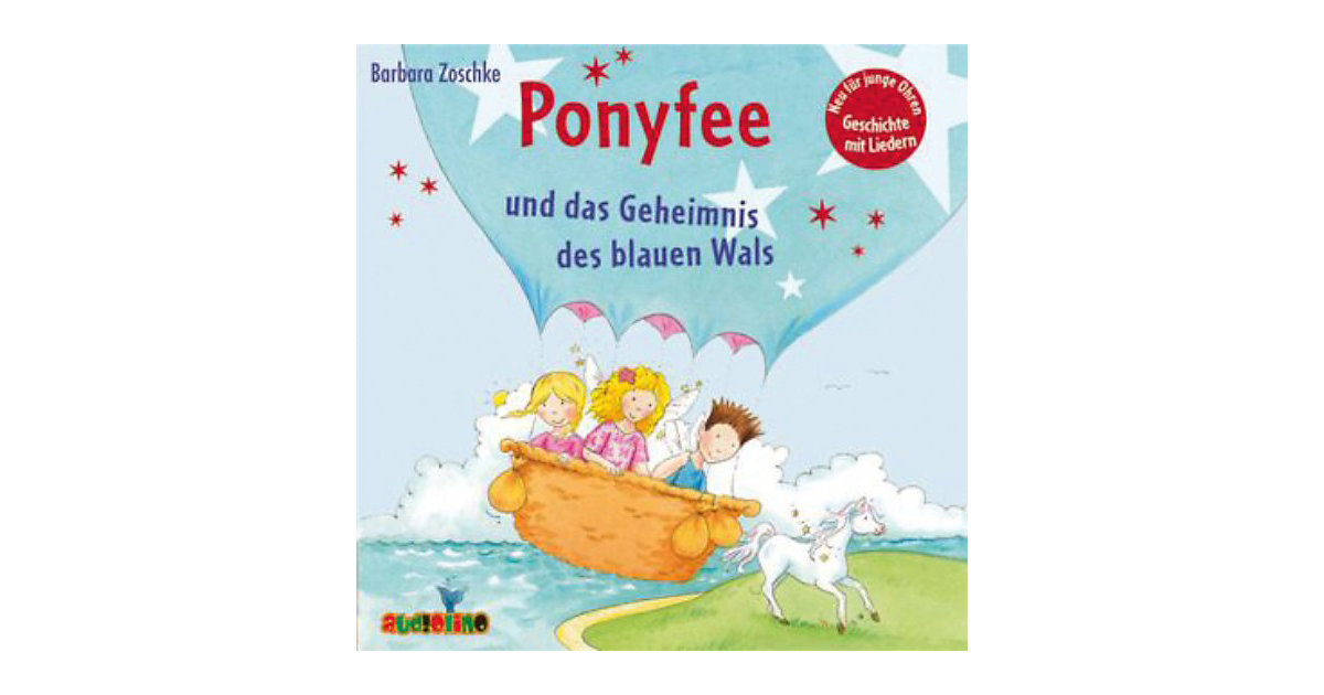 Ponyfee und das Geheimnis des blauen Wals, 1 Audio-CD Hörbuch