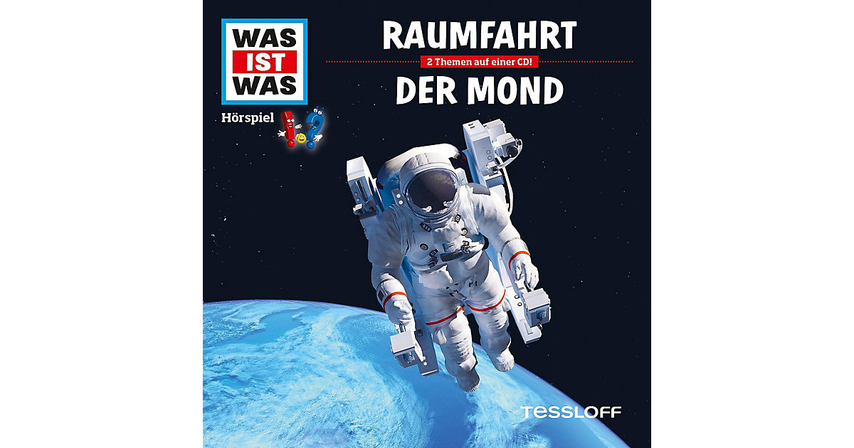 WAS IST WAS junior: Raumfahrt, Der Mond, Audio-CD Hörbuch