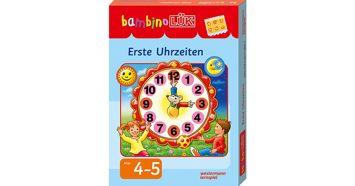Buch - bambino LÜK: Erste Uhrzeiten