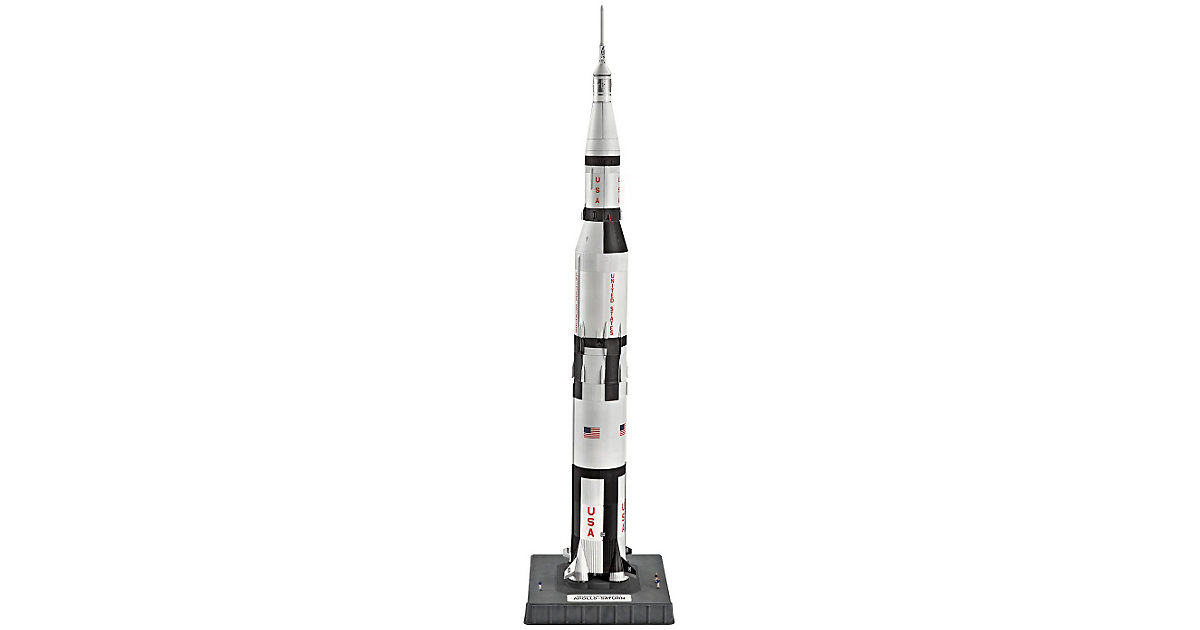Image of Apollo Saturn V, Revell Modellbausatz im Maßstab 1:144, 82 Teile, 77,5 cm