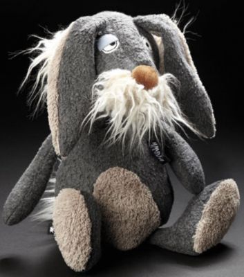 Hase I waas nix, BEASTS TOWN, 35 cm (38415), sigikid, blau/grau