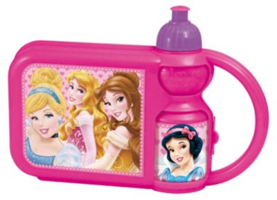 Контейнер для бутербродов с бутылкой (Золушка), Принцессы