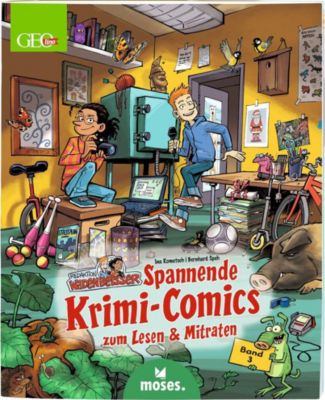 Buch - GEOlino: Redaktion Wadenbeier - Spannende Krimi-Comics zum Lesen und Mitraten