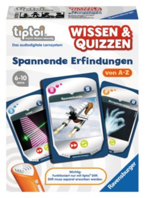 tiptoi Wissen & Quizzen: Erfindungen (ohne Stift)