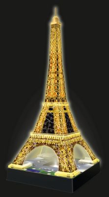 Eiffelturm bei Nacht 3D-Puzzle 216 Teile 