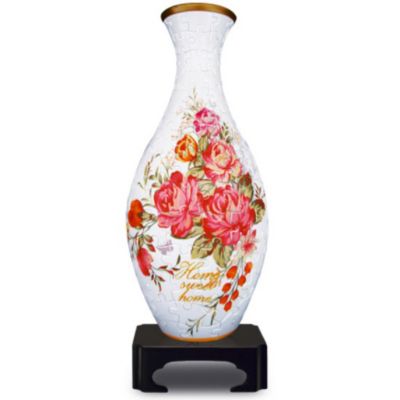 Сфера-Пазл 3D "Вазы: Бархатная Роза", 160 деталей,  Pintoo