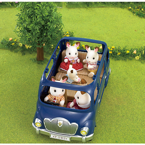 Набор "Семейный автомобиль, 7 мест", Sylvanian Families от Эпоха Чудес