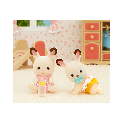 Набор "Шоколадные Кролики-двойняшки" (новая версия), Sylvanian Families от Эпоха Чудес