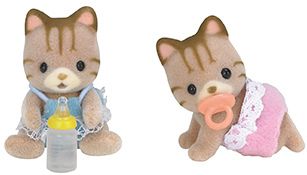 Набор "Бельчата-двойняшки" (новая версия), Sylvanian Families