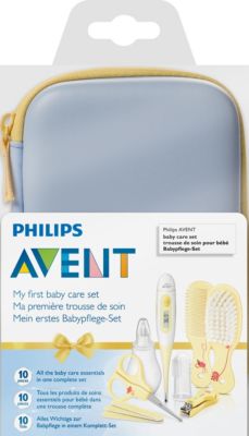 Babypflege-Set mit Fieberthermometer 10 Teile All in One Premium Babycare Set 
