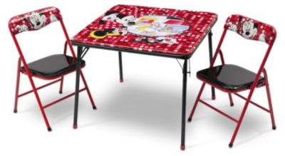 Kindersitzgruppe 3 Tlg Minnie Mouse Klappbar Disney Minnie Mouse