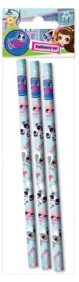 Карандаши чернографитные, 3шт, Littlest Pet Shop