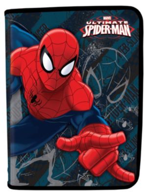 Папка для тетрадей на молнии, Человек-Паук