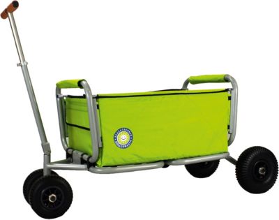 Bollerwagen Life, gr�n mit Feststellbremse