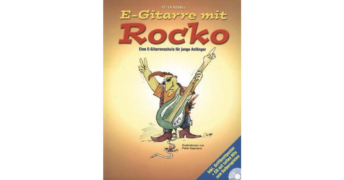 Buch - E-Gitarre mit Rocko, m. Audio-CD