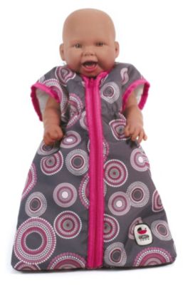 CHIC 2000 Puppenzubehör Schlafsack grau