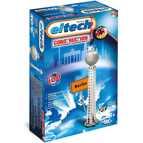 Металлический конструктор Eitech "Берлинская телебашня",100деталей от eitech
