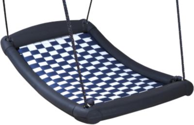 Mehrkindschaukel Standard M wei/blau 109x53 cm