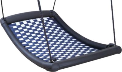 Mehrkindschaukel Standard L wei�/blau 136x66 cm