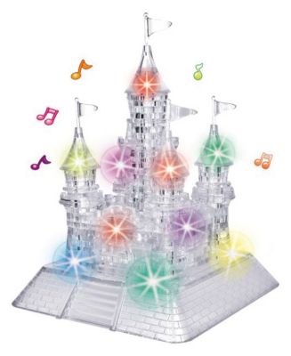 Кристаллический пазл 3D Замок,