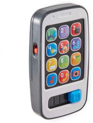 Fisher-Price Kinder Handy Smart Phone Lernspielzeug mit Liedern Sätzen Deutsch 