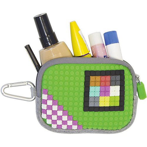 Маленькая пиксельная сумочка Pixel Cotton Pouch WY-B006, светло-зеленый от Upixel