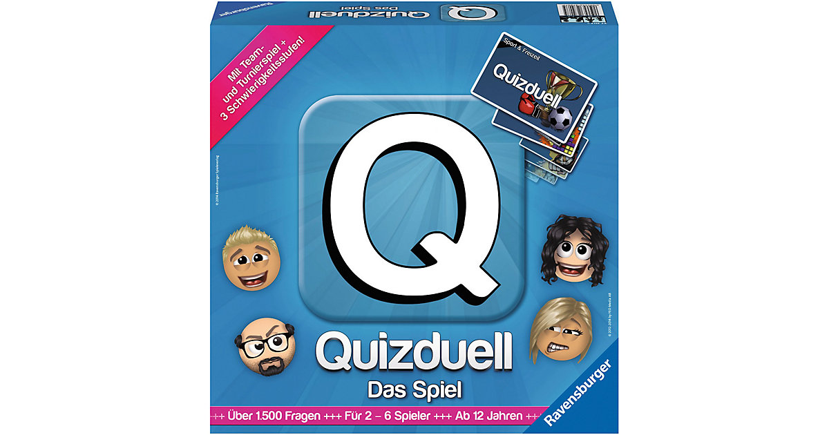 Vorschaubild von Quizduell - Das Brettspiel Vorschaubild von Quizduell - Das Brettspiel