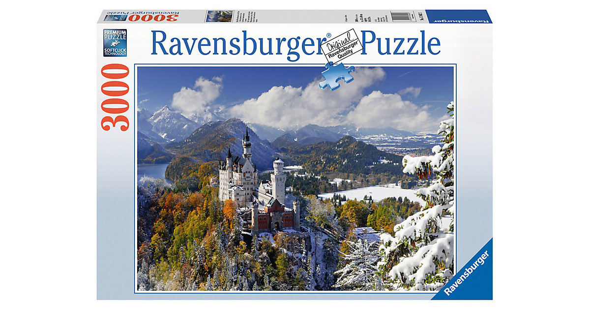 Ravensburger · Schloß Neuschwanstein im Winter 3000 Teile Ravensburger · Schloß Neuschwanstein im Winter 3000 Teile