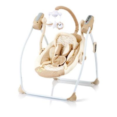 Электрокачели Breeze с адаптером, Jetem, бежевый