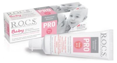 Зубная паста для малышей с минеральным комплексом PRO Baby, R.O.C.S., 45 г