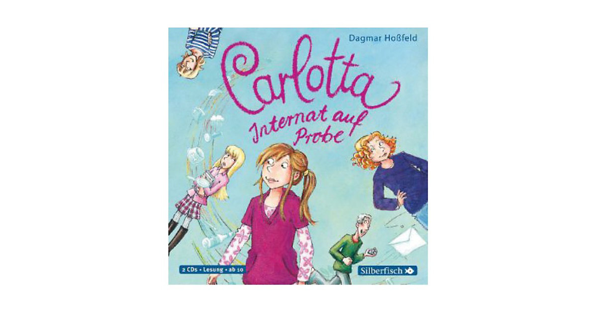 Carlotta: Internat auf Probe, 2 Audio-CDs Hörbuch