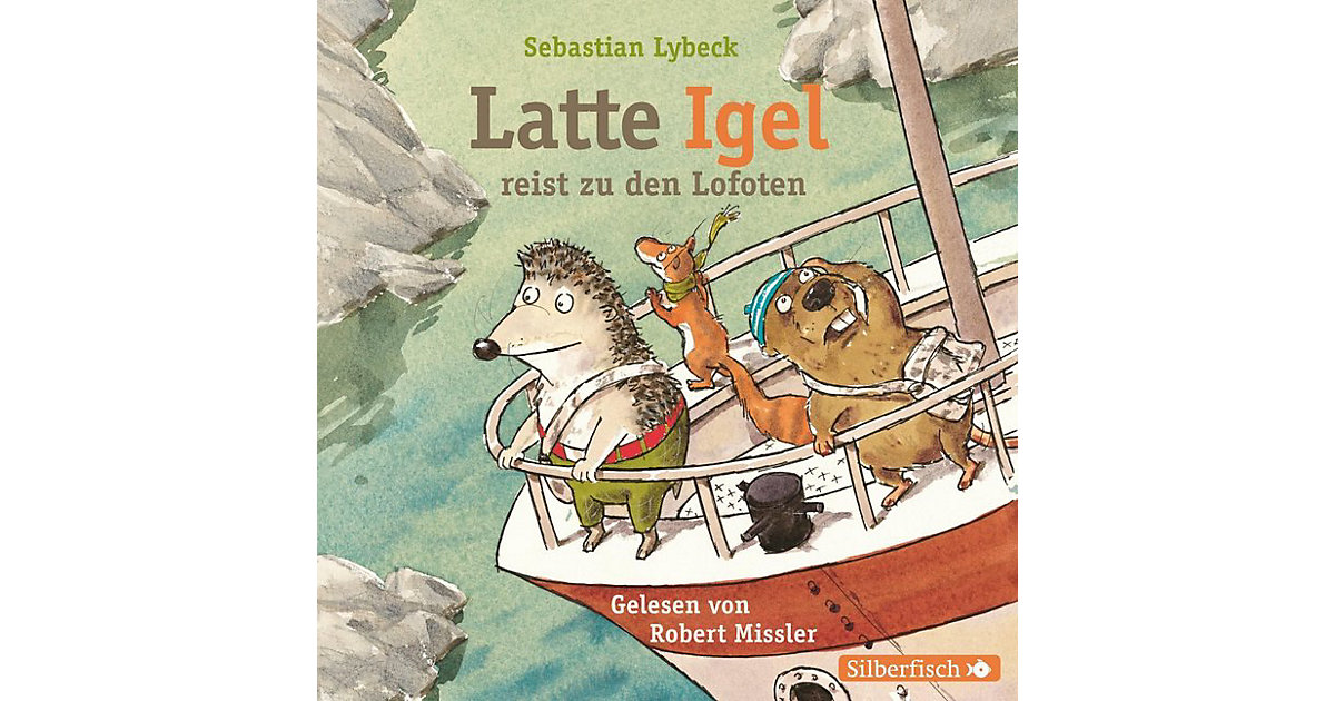 Latte Igel reist zu den Lofoten, 2 Audio-CDs Hörbuch