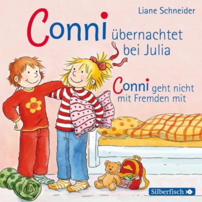 Image of Meine Freundin Conni: Conni übernachtet bei Julia / Conni geht nicht mit Fremden mit, 1 Audio-CD Hörbuch