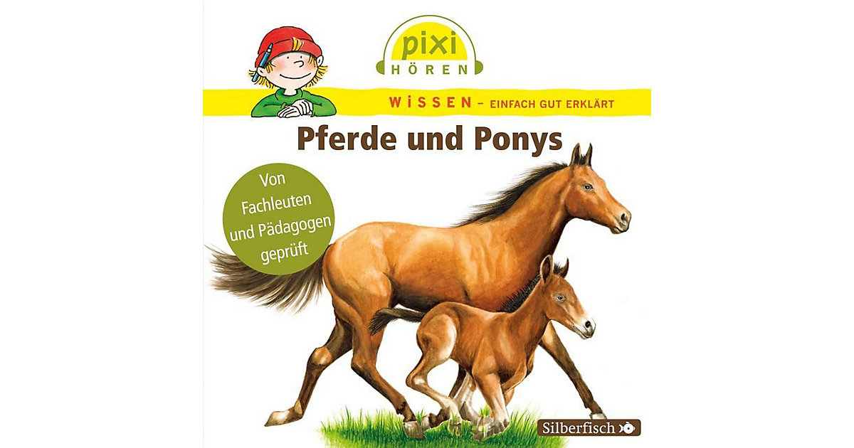 Pferde und Ponys, 1 Audio-CD Hörbuch