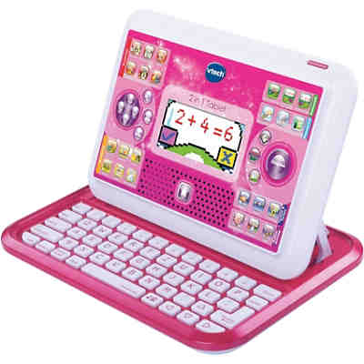 2-in-1 Tablet & Laptop, pink