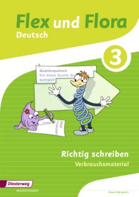 Buch - Flex und Flora - Deutsch: Richtig schreiben 3 (Verbrauchsmaterial) [Att8:BandNrText: 14528]