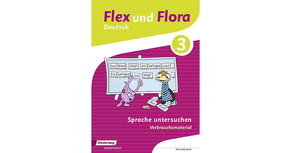 Buch - Flex und Flora - Deutsch: Sprache untersuchen 3 (Verbrauchsmaterial) [Att8:BandNrText: 14527]