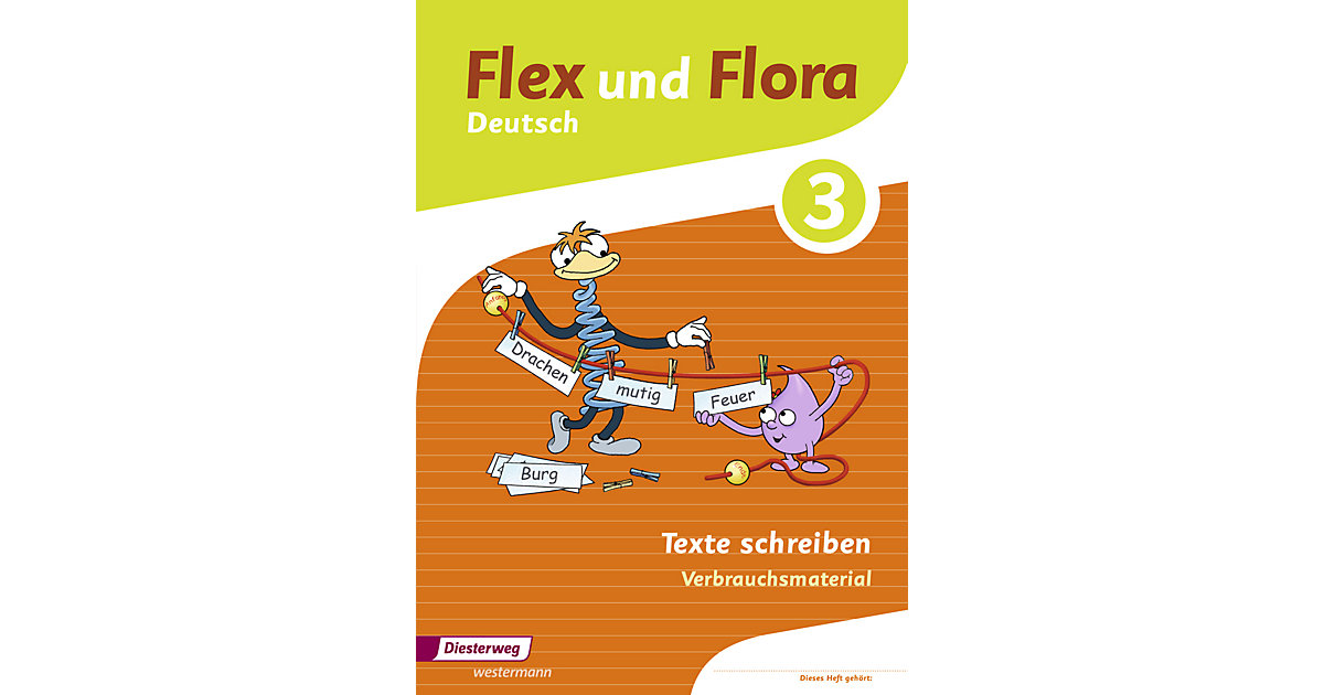Buch - Flex und Flora - Deutsch: Texte schreiben 3 (Verbrauchsmaterial) [Att8:BandNrText: 14529]