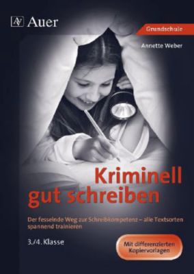 Buch - Kriminell gut schreiben, 3./4. Klasse