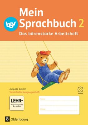 Image of Buch - Mein Sprachbuch, Grundschule Bayern, Neubearbeitung: 2. Jahrgangsstufe - Das bärenstarke Arbeitsheft [Att8:BandNrText: 2776270510]