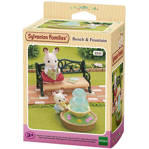 Набор "Фонтан и скамейка", Sylvanian Families от Эпоха Чудес