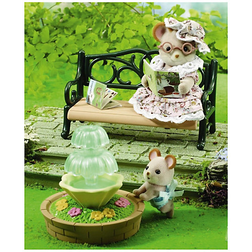 Набор "Фонтан и скамейка", Sylvanian Families от Эпоха Чудес