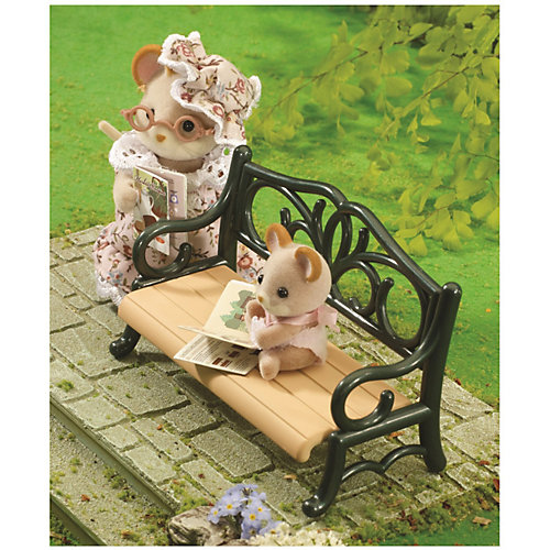 Набор "Фонтан и скамейка", Sylvanian Families от Эпоха Чудес