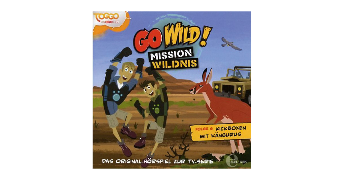 CD Go Wild 06 - Kickboxen mit Kängerus Hörbuch
