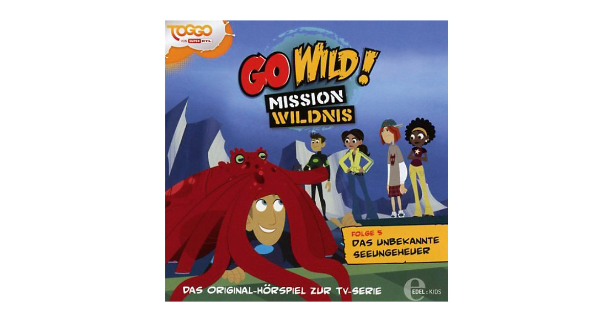 CD Go Wild 05 - Das unbekannte Seeungeheuer Hörbuch