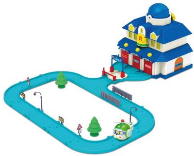 Игровой набор "Штаб-квартира" 60х80 см,  Робокар Поли