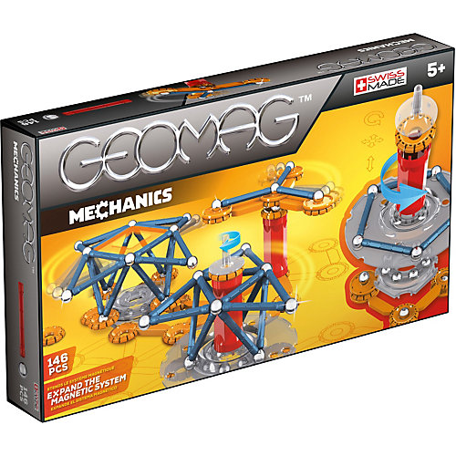 Магнитный конструктор Geomag "Mechanics", 146 деталей от Geomag