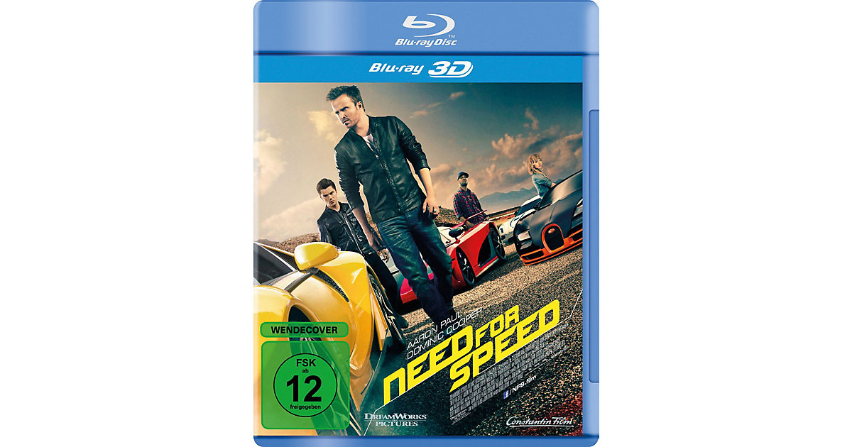 Universal · BLU-RAY Need for Speed (3D Vers.) Universal · BLU-RAY Need for Speed (3D Vers.)